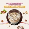 Crème dessert hyperprotéinée saveur Noisette Praliné - Lot économique de 20 Entremets - Dessert de régime - Dessert minceur