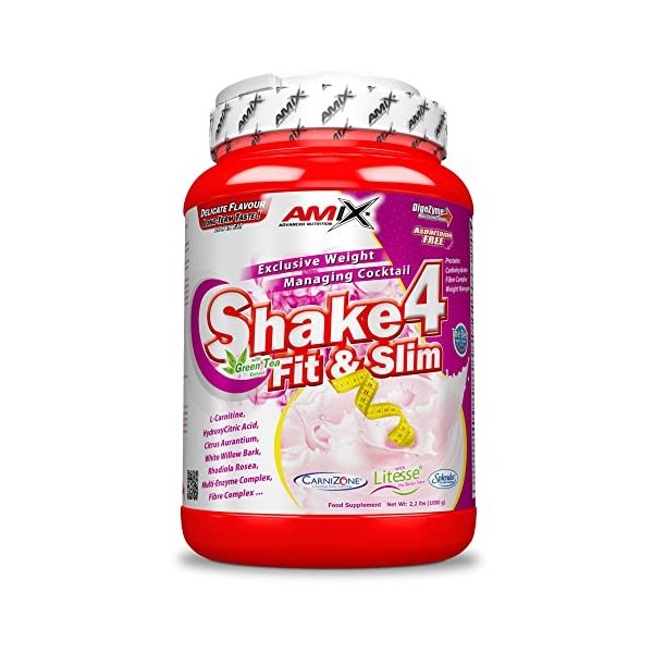 Shake 4 Fit & Slim 1 kg Amix Nutrition Parfum chocolat