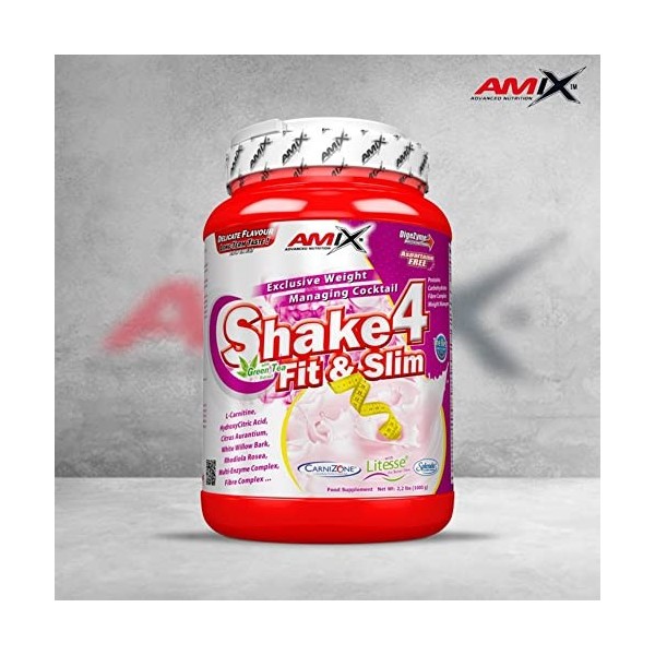 Shake 4 Fit & Slim 1 kg Amix Nutrition Parfum chocolat