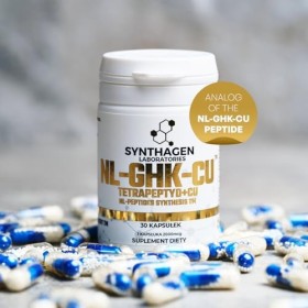SYNTHAGEN LABORATORIES - NL-GHK-CU - TRI-PEPTIDE + CU - Peptides pour la Régénération de la Peau - Pour le Traitement des Rid