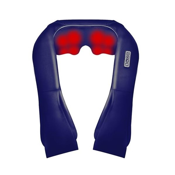 UXEN Masseur dépaule avec chaleur, masseur de cou, masseur de dos pour la douleur