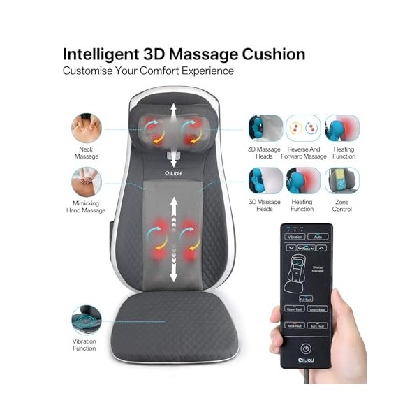 Siège Massant Shiatsu, Masseur Complet du Corps