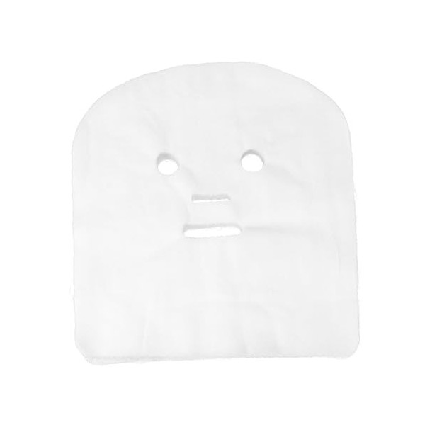 minkissy 300 Pcs Masque Spas Soins Traitements Pour Le Visage Spa Visage Pré-Gaze Maison Beauté Fibre Blanche Housses Salons 