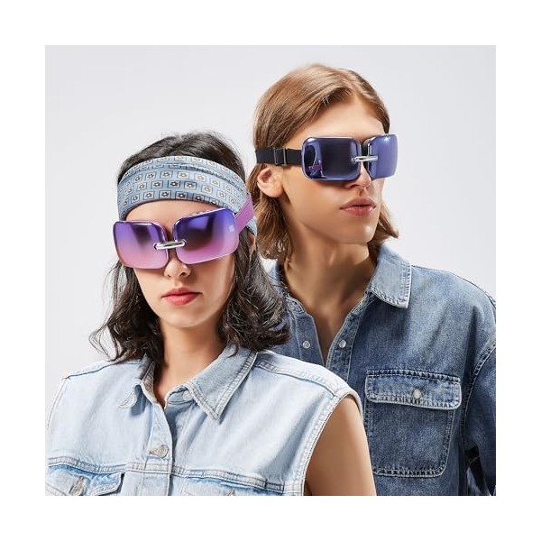 Hi5 Mini appareil de massage des yeux E10 - Avec compression thermique - Contre les yeux secs - Cernes foncées - Bleu