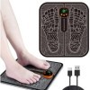 Massage des Pieds, EMS Foot Massage Pad, Tapis électrique portatif de massage avec SME Technologie Physiothérapie et Design E