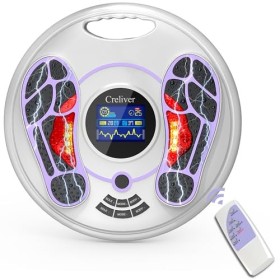 Le stimulateur de circulation sanguine Creliver Medic soulage la polyneuropathie, le masseur de pieds favorise la circulation