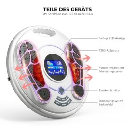 Le stimulateur de circulation sanguine Creliver Medic soulage la polyneuropathie, le masseur de pieds favorise la circulation