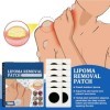 Lot de 12 pansements de soulagement au lipome pour le corps - LumpFree Lipome - Favorise la circulation sanguine - Pansements