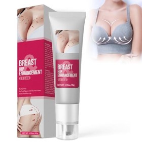Tkekruh 2PC Crème de Massage des Seins 40g, Crème dAmélioration des Seins, Crème Lifting des Seins Raffermissante, Augmentat