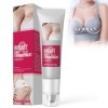 Tkekruh 2PC Crème de Massage des Seins 40g, Crème dAmélioration des Seins, Crème Lifting des Seins Raffermissante, Augmentat