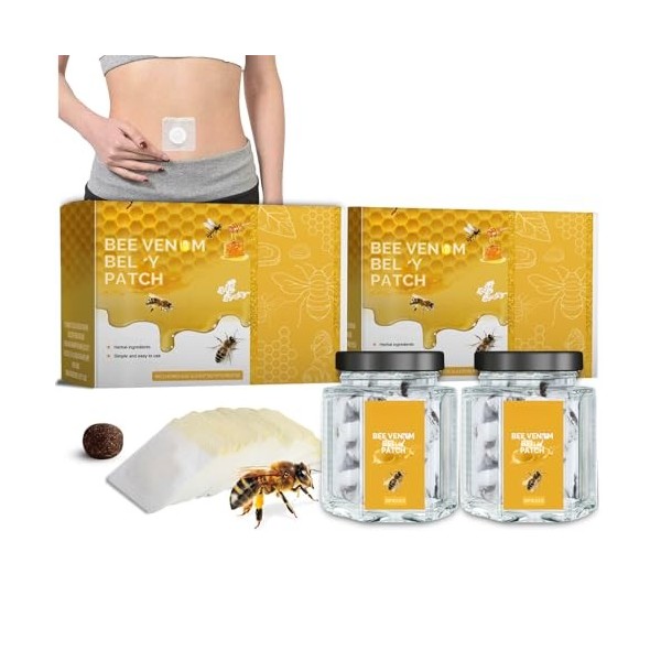 Shefave Bee Pansements venus dabeille, pansement Venom pour venin dabeille, patch de drainage lymphatique, patch de sécurit