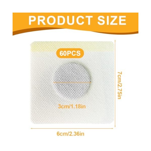 GXGM 60 Pièces Patch Minceur Perte De Poids Rapidement, Slim Patch, Perte De Poids Rapide Et Efficace, Patch Minceur Perte De