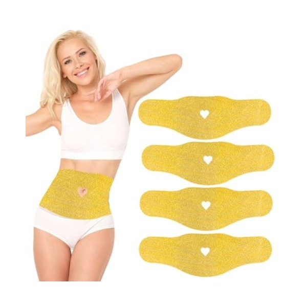 Lot De 4 Pansements Raffermissants De Taille, Pansements De Taille Anti-Rides, Pansements De Soin Du Corps, Pansements De Raf