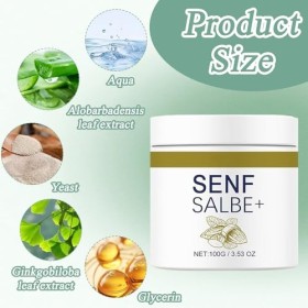 Roinaid Pommade à la moutarde contre la cellulite - Pommade à la moutarde active - Contre la cellulite - Peut être utilisée p