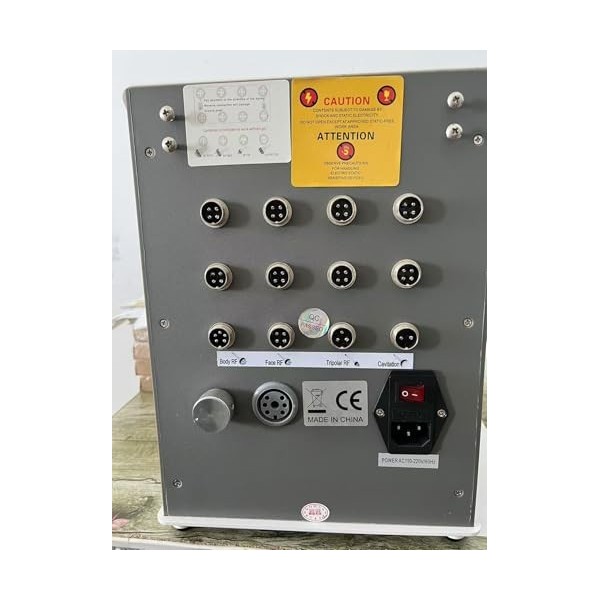 lipocavitation Radiofrequence, Amincissants et Raffermissants Professionnel 6 en 1 avec radiofréquence, appareil de réduction