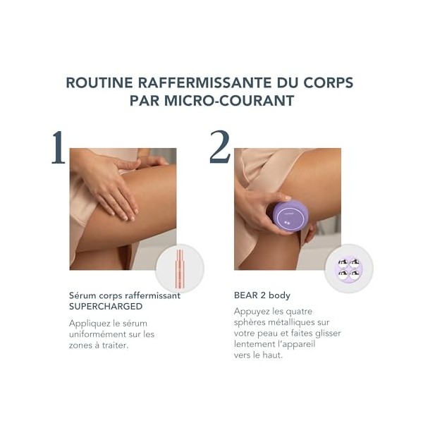 FOREO BEAR 2 body Appareil de massage corps micro-courant + sérum conducteur raffermissant SUPERCHARGED - Masseur anti cellul