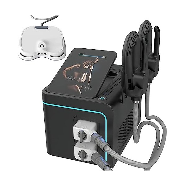 XNYXLPP Machine de Sculpture Musculaire EMS électromagnétique Multifonction avec 2 poignées et 1 poignée de Travail de Type s