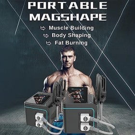 XNYXLPP Machine de Sculpture Musculaire EMS électromagnétique Multifonction avec 2 poignées et 1 poignée de Travail de Type s