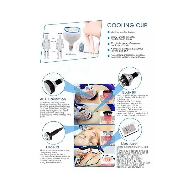 Cryolipolysis Refroidissement Multifonction Freezefats Thérapie Cellule Congélation Cryothérapie Minceur Machine