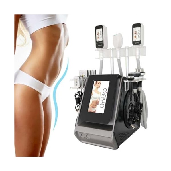 Machine de Cryolipolyse 7 en 1 Gel des Graisses Machine Minceur, Congélation des Graisses Amincissant La Machine de Lipolyse,