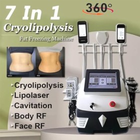 YXFAZPP Machine de cryolipolyse Amincissante, congélation des Graisses, 360 degrés, Contour du Corps, élimination des Graisse