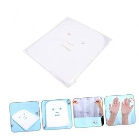 BIUDECO 100 Pièces Visage Gaze Soins De La Peau Masque Visage Beauté Masque Facial Papier Spa Peau Fibre De Papier Masques Ga