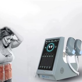 LBMED Machine Sculpture Corporelle EMS, Machine Amincissante Magnétique avec 2 Poignées Et Écran LCD, Fréquence Sortie 200Hz 