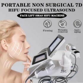 GYHCB Machine Amincissante pour Le Corps, 7D Hifu Liposonic Machine de Beauté, 2 en 1 Machine Anti-âge Lifting du Visage, pou