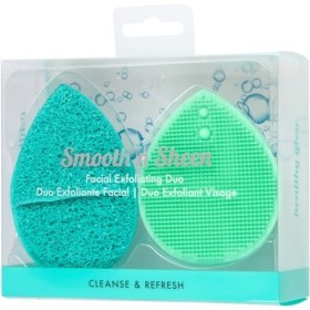 CALA. Duo Déponges Exfoliant Visage - Cleansing Sponge Duo