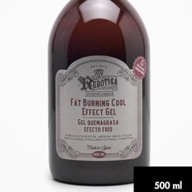 MI REBOTICA | Gel Brûleur de Graisse Effet Froid 500 ml | Pour Abdomen et Fesses | Brûleur de Graisse Puissant | Gommage Corp