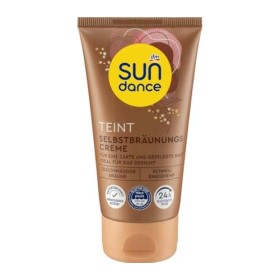 SUNDANCE Crème autobronzante pour le visage et le corps - Végétalien - Bronzage uniforme - 75 ml