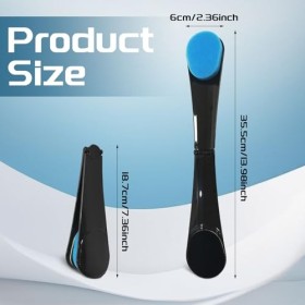 UILYNIU 2 Pièces Autobronzants Applicateur, Self Tanning Back Applicator, Applicateur de Lotion, Réutilisable, Applicateur Ar