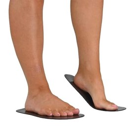 TNBL Lot de 25 paires de pieds adhésifs en mousse Noir