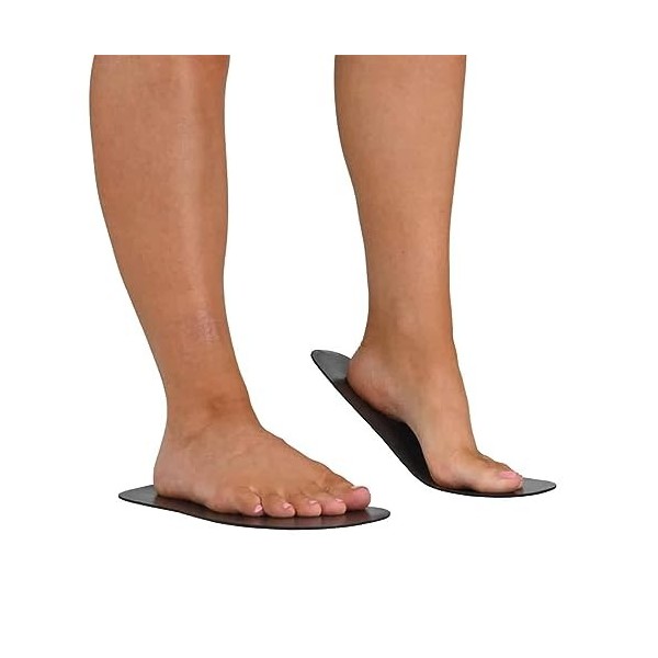 TNBL Lot de 25 paires de pieds adhésifs en mousse Noir