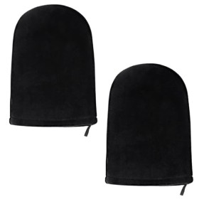 KEYRI 2 Piezas Gants Autobronzant Lavables Effet Uniforme Gants de Bronzage Double Face Réutilisables Pour lapplication de C