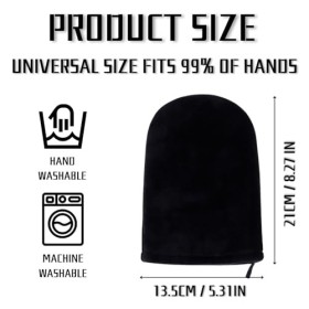 KEYRI 2 Piezas Gants Autobronzant Lavables Effet Uniforme Gants de Bronzage Double Face Réutilisables Pour lapplication de C