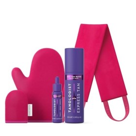 Tanologist Mousse autobronzant extra foncées 200ml + Gouttes autobronzantes extra foncées 30 ml + Duo mitaines autobronza