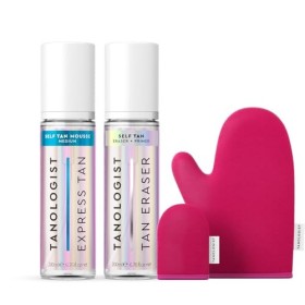 Tanologist Mousse autobronzante moyenne 200 ml + Tanologist Dissolvant pour faux bronzage 200 ml + Tanologist Duo de mita