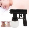 Spray Tan Machine, Spray de Bronzage Soleil Sunless HVLP Turbine Spray 200 Ml Pistolet de Pulvérisation Réglable Professionne