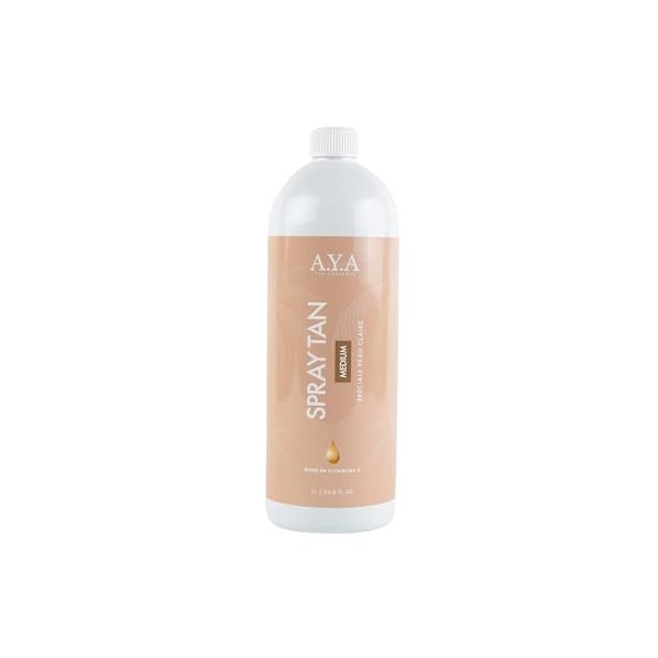 Lotion Spray Tan Medium teinte caramel universelle tout public