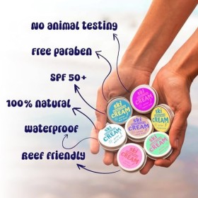 Barreltopia Crème Solaire Visage Ski SPF 50+ - Protection Totale Enfant et Adultes - Stick Solaire Skincare Sunscreen Ski - C