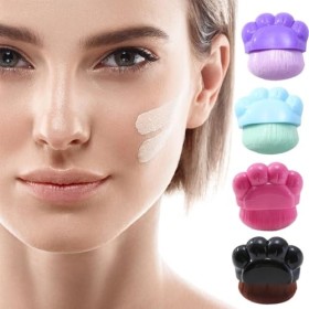 Bekecidi Lot De 4 Applicateurs De Crème Solaire, Brosse De Protection Solaire En Forme De Patte De Chat, Applicateur De Crème