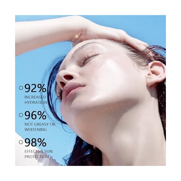 Huile solaire en spray, SPF 50, lait hydratant léger en spray pour le corps, protection à large spectre UVA/UVB