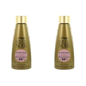 Soleil Noir Lait Solaire Vitaminé Très Haute Protection SPF50+ 150 ml Lot de 2 