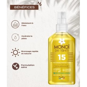 ParaSol Spray Monoï de Tahiti 15 FPS Lot de 2 