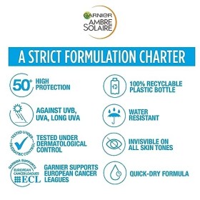Garnier Ambre Solaire Invisible Protect Bronze, Spray Protection Solaire SPF30, 200 ml