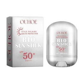 Transmore Crème Solaire Sun Stick Visage SPF50+ PA+++, Stick Solaire Visage, Stick Solaire Résistant à lEau, pour Enfants et