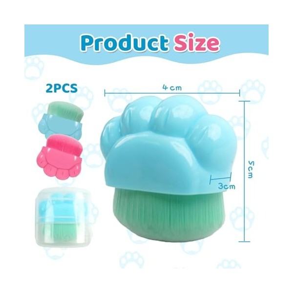 NATOSU Lot de 2 applicateurs de protection solaire Sunblock Buddy avec étui de protection, applicateur de lotion solaire, lot