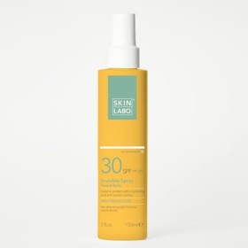 Spray Solaire Visage et Corps SPF 30, Protège contre les rayons UVA et UVB, Prévient le Photovieillissement et lErythème, Ac