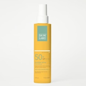 Spray Solaire Visage et Corps SPF 50+, Protège contre les rayons UVA et UVB, Prévient le Photovieillissement et lErythème, A